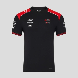 Tričko Haas F1 Team s logy sponzorů - týmová edice