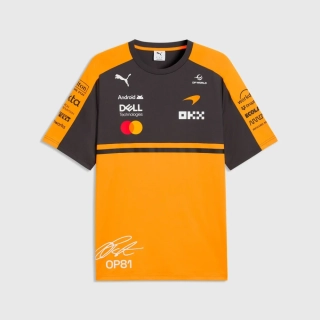 Tričko Oscar Piastri #81 McLaren F1 x Puma - týmová edice